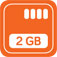 2 GB interner Speicher