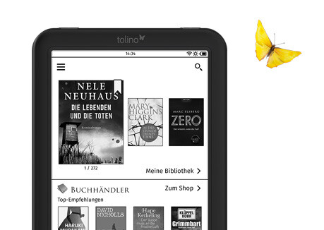 tolino shine 2 HD mit offenem System