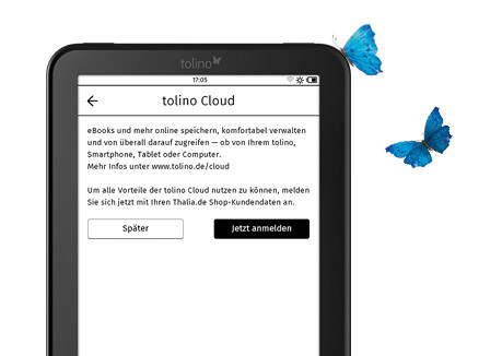 tolino vision 3 HD in der Cloud