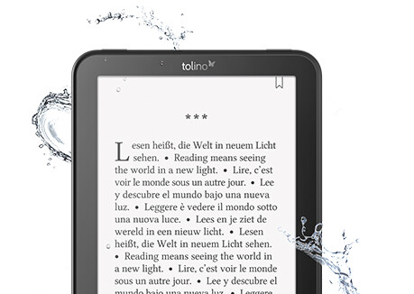 tolino vision 4 HD mit Wasserschutz