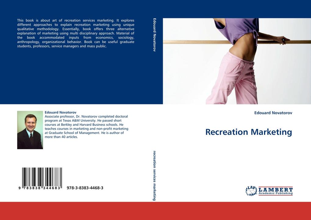 Recreation Marketing als Buch von Edouard Novatorov - Edouard Novatorov