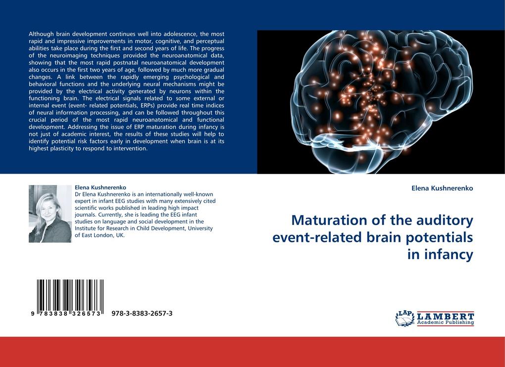Maturation of the auditory event-related brain potentials in infancy als Buch von Elena Kushnerenko - Elena Kushnerenko