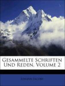 Gesammelte Schriften Und Reden, Volume 2 als Taschenbuch von Johann Jacoby - 1148381287