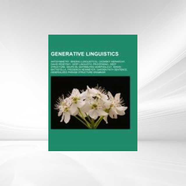 Generative linguistics als Taschenbuch von - 1156479622