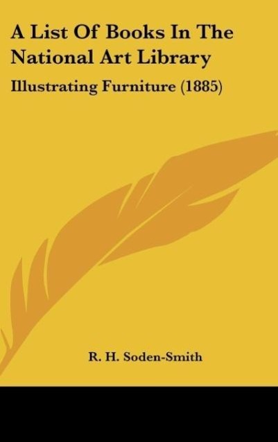 A List Of Books In The National Art Library als Buch von