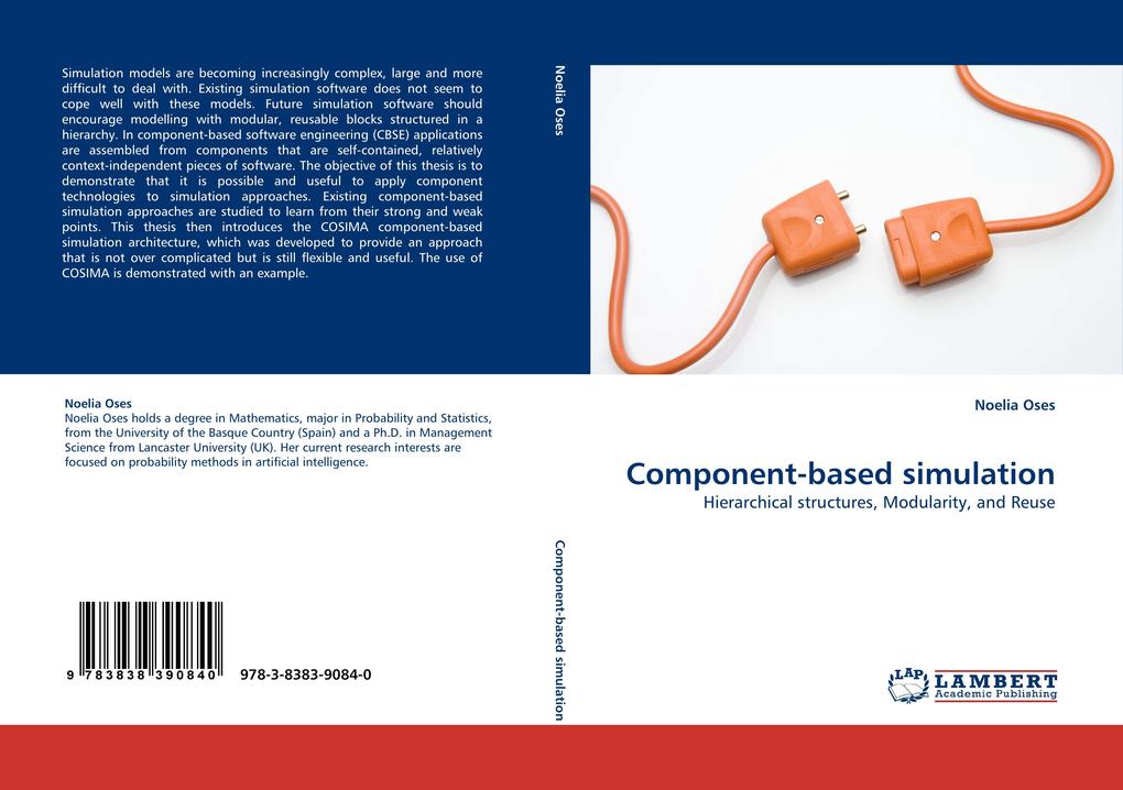 Component-based simulation als Buch von Noelia Oses - Noelia Oses