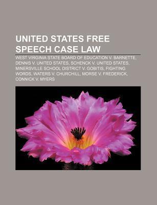 United States free speech case law als Taschenbuch von - 1156621305