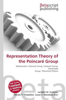 Representation Theory of the Poincaré Group als Buch von