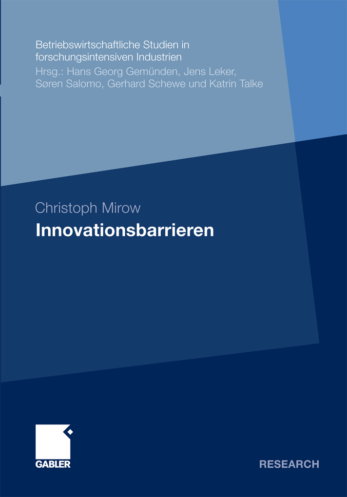 Innovationsbarrieren als eBook Download von Christoph Mirow - Christoph Mirow