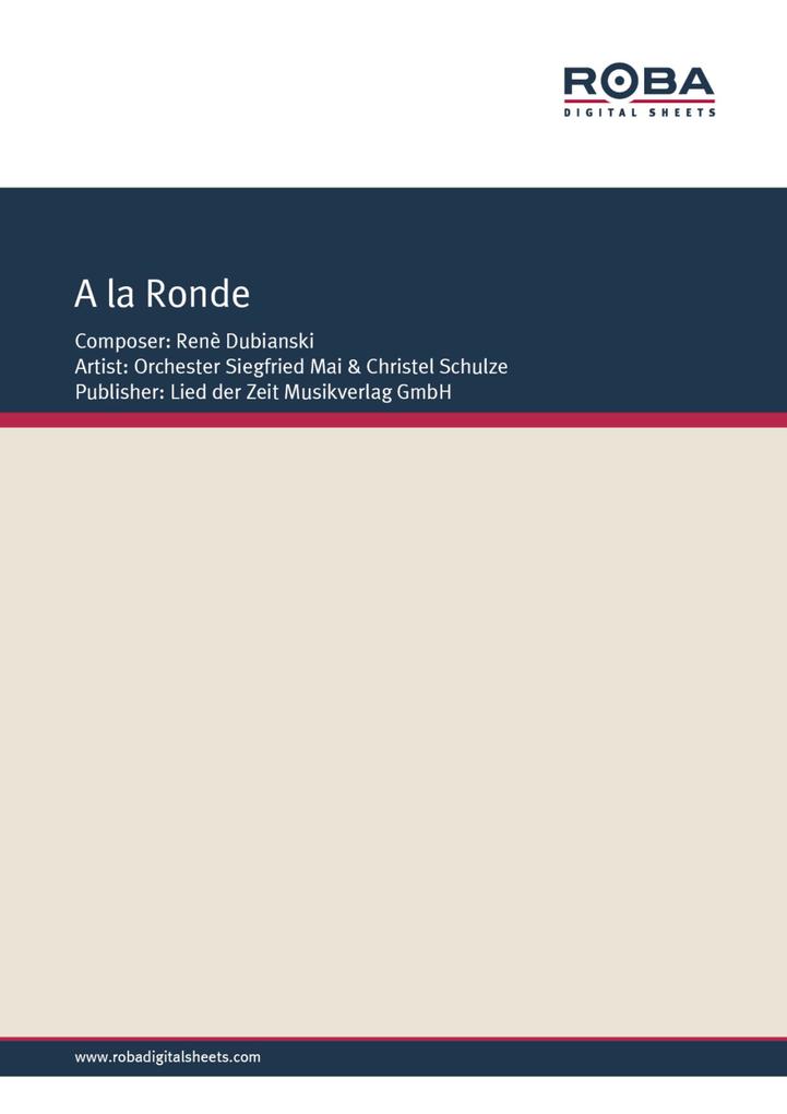 A La Ronde als eBook Download von Rene Dubianski - Rene Dubianski