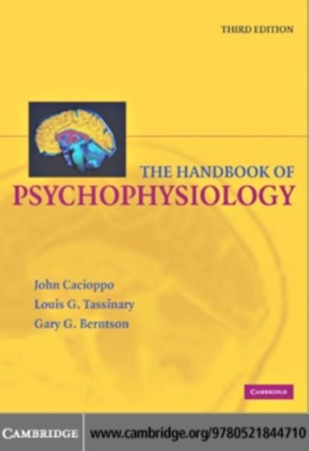 Handbook of Psychophysiology als eBook Download von
