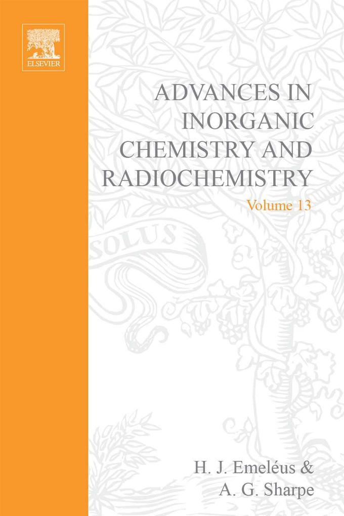 Advances in Inorganic Chemistry and Radiochemistry als eBook Download von