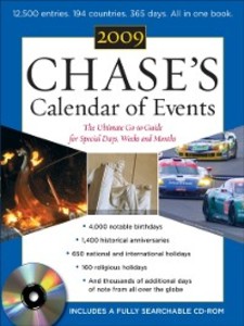Chase´s Calendar of Events 2009 als eBook Download von Editors of Chase´s Calendar of Events - Editors of Chase´s Calendar of Events
