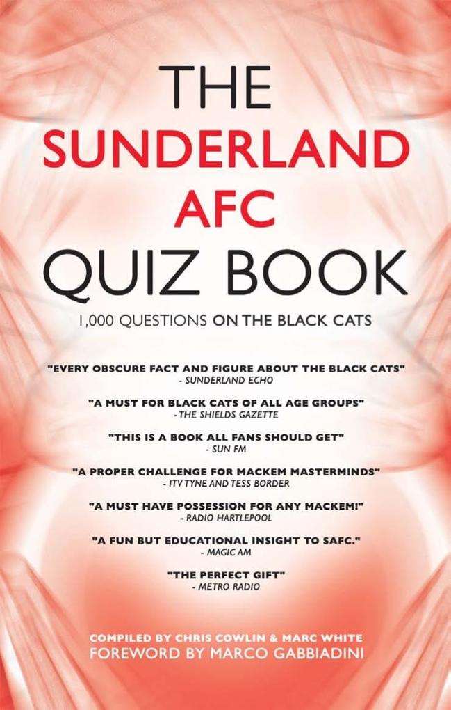Sunderland AFC Quiz Book als eBook Download von Chris Cowlin - Chris Cowlin