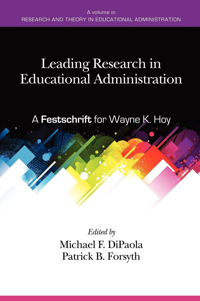 Leading Research in Educational Administration als Taschenbuch von - 1617354449
