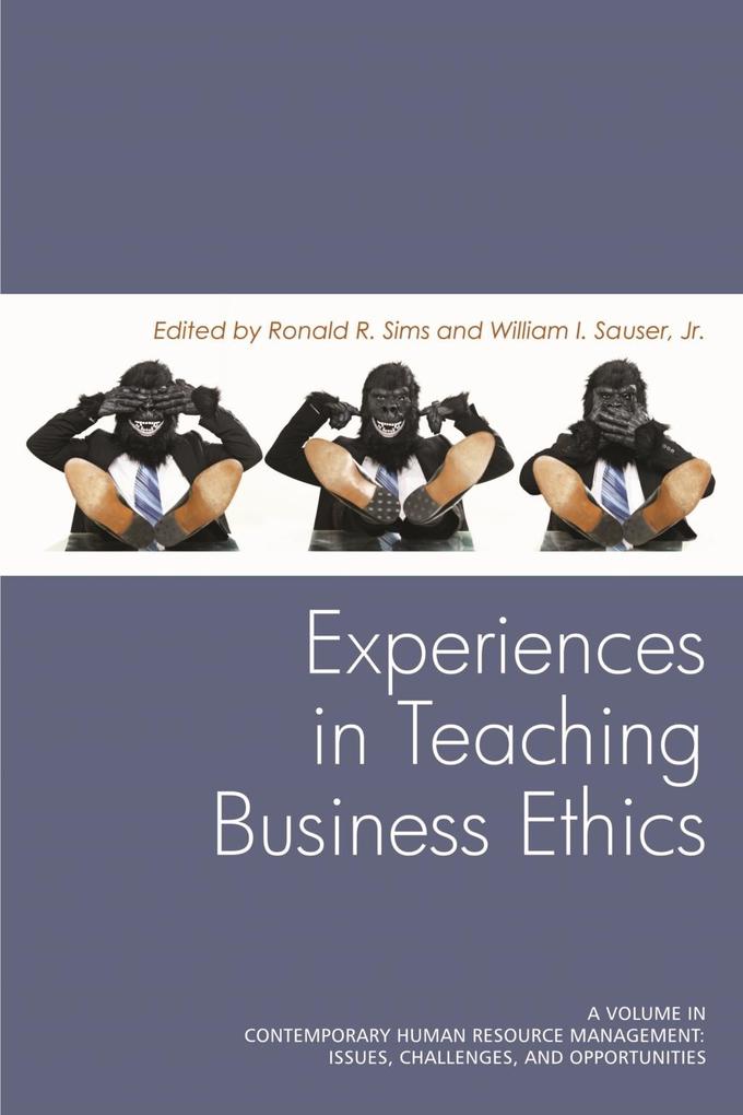Experiences in Teaching Business Ethics als eBook Download von