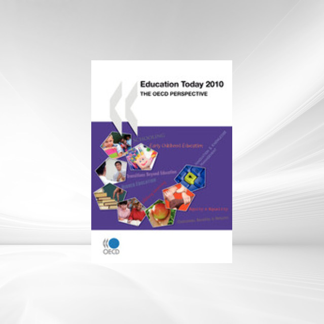 Education Today 2010: The OECD Perspective als eBook Download von