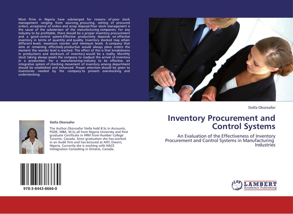 Inventory Procurement and Control Systems als Buch von Stella Okoroafor - Stella Okoroafor