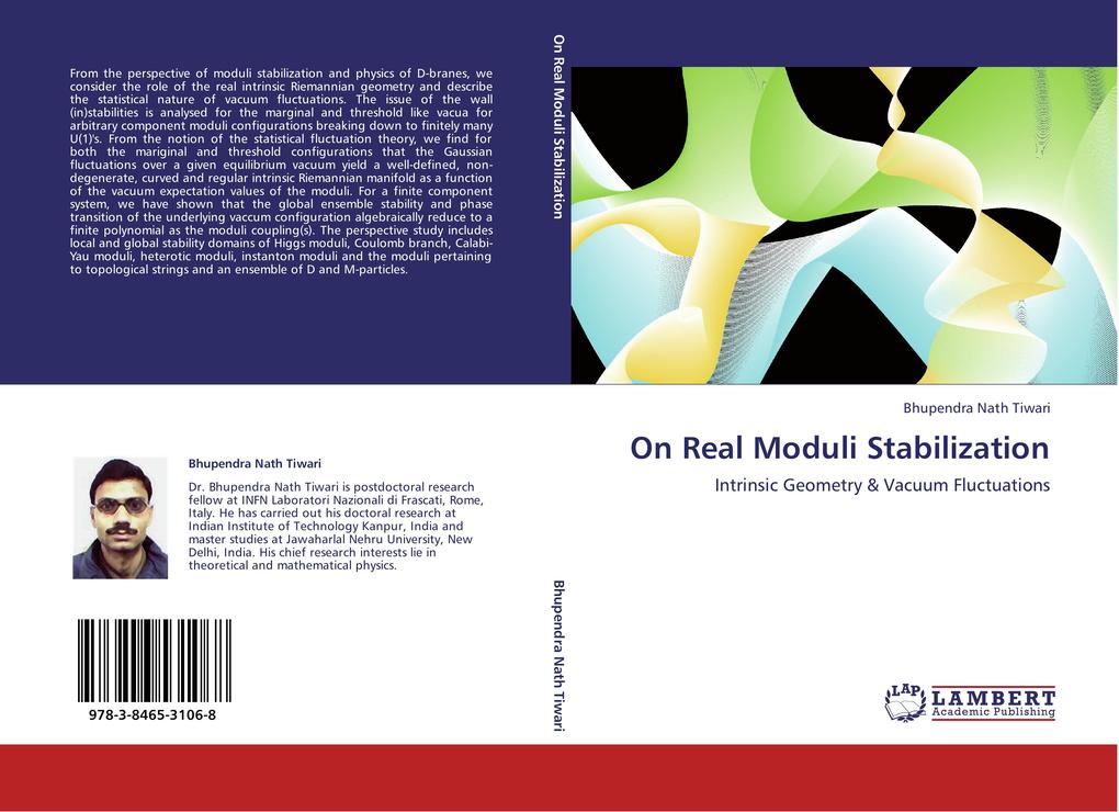 On Real Moduli Stabilization als Buch von Bhupendra Nath Tiwari - Bhupendra Nath Tiwari