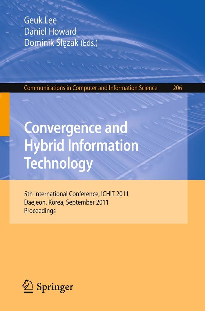 Convergence and Hybrid Information Technology als eBook Download von