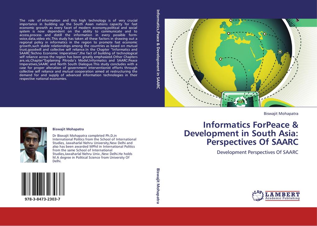 Informatics ForPeace & Development in South Asia: Perspectives Of SAARC als Buch von Biswajit Mohapatra - Biswajit Mohapatra
