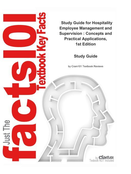 Hospitality Employee Management and Supervision , Concepts and Practical Applications, als eBook Download von CTI Reviews - CTI Reviews