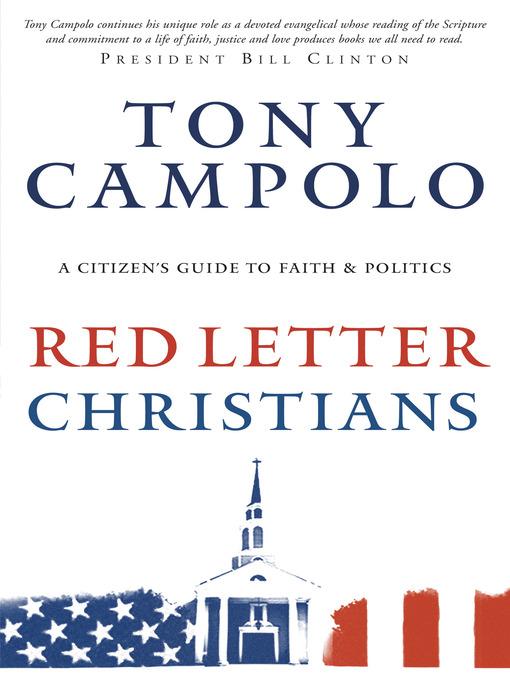 Red Letter Christians als eBook Download von Tony Campolo - Tony Campolo