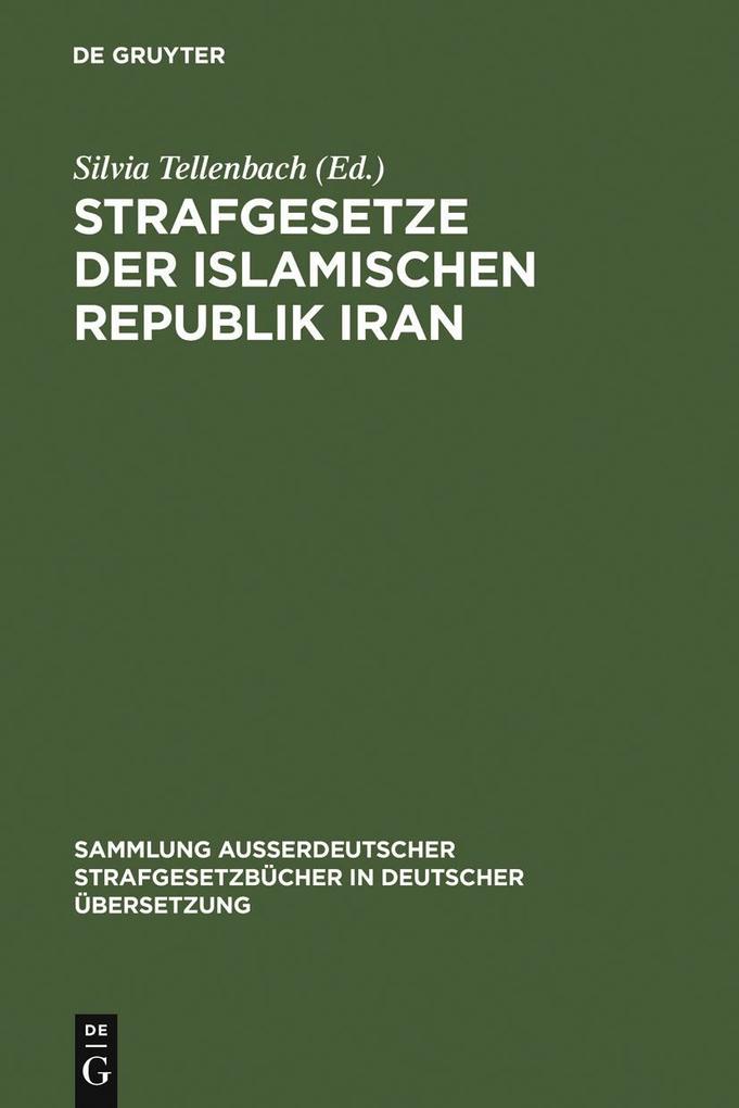 Strafgesetze der Islamischen Republik Iran als eBook Download von