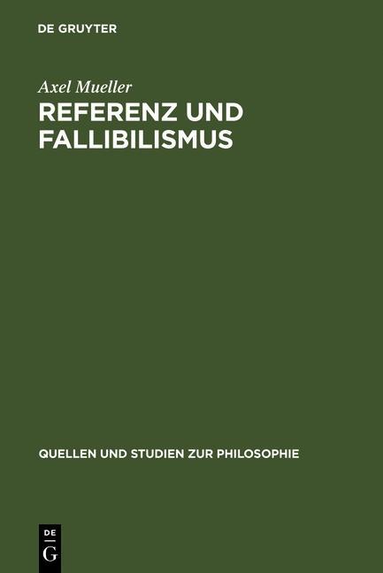 Referenz und Fallibilismus als eBook Download von Axel Mueller - Axel Mueller