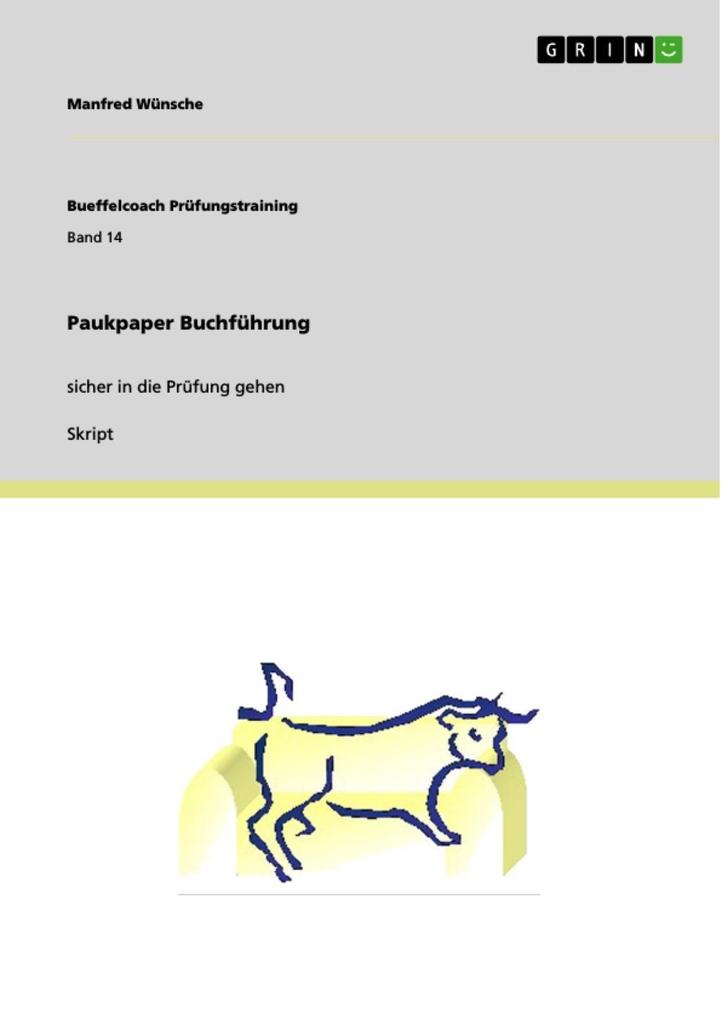 Paukpaper Buchführung