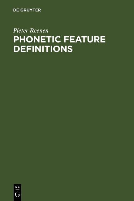 Phonetic Feature Definitions als eBook Download von Pieter Reenen - Pieter Reenen