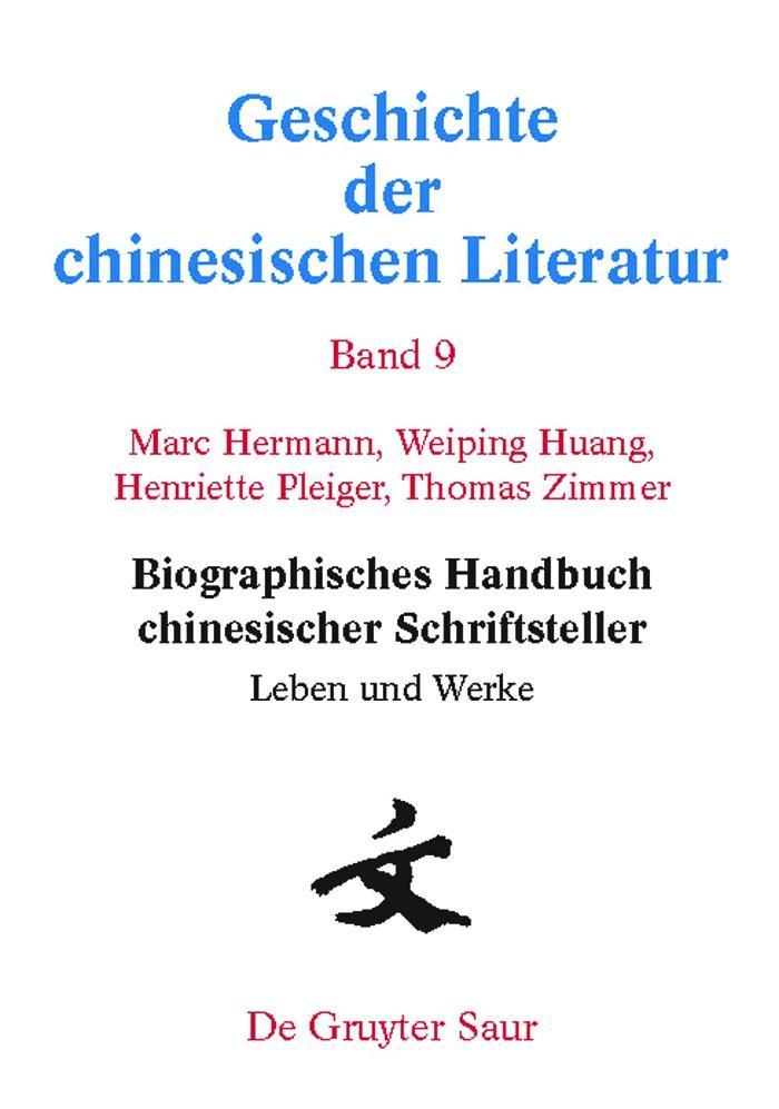 Biographisches Handbuch chinesischer Schriftsteller