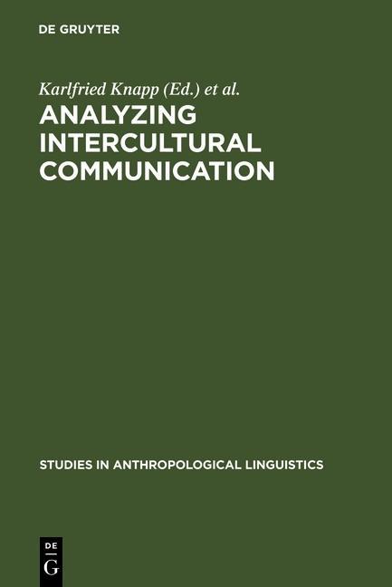 Analyzing Intercultural Communication als eBook Download von