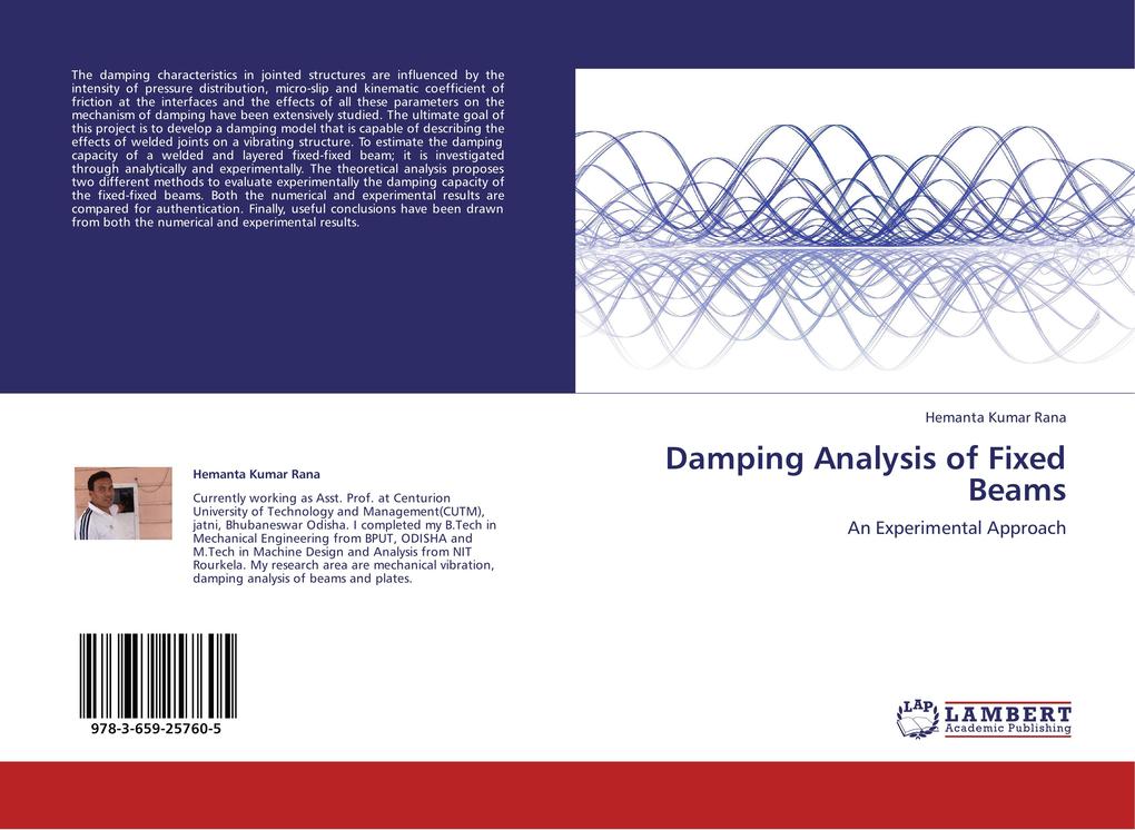 Damping Analysis of Fixed Beams als Buch von Hemanta Kumar Rana - Hemanta Kumar Rana