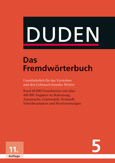 Das Fremdwörterbuch als eBook Download von Dudenredaktion - Dudenredaktion