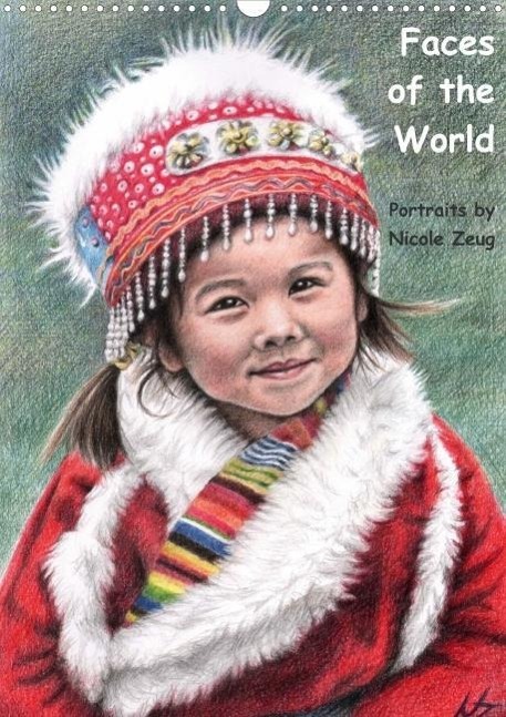 Faces of the World (Posterbuch DIN A3 hoch) als Buch von Nicole Zeug - Nicole Zeug