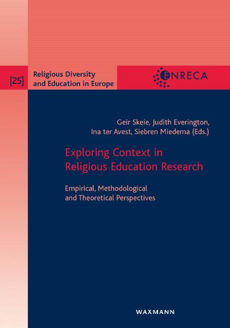 Exploring Context in Religious Education Research als eBook Download von