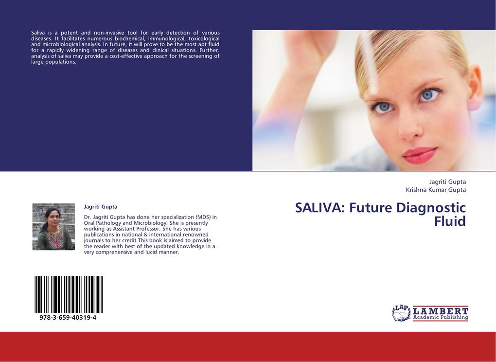 SALIVA: Future Diagnostic Fluid als Buch von Jagriti Gupta, Krishna Kumar Gupta - Jagriti Gupta, Krishna Kumar Gupta