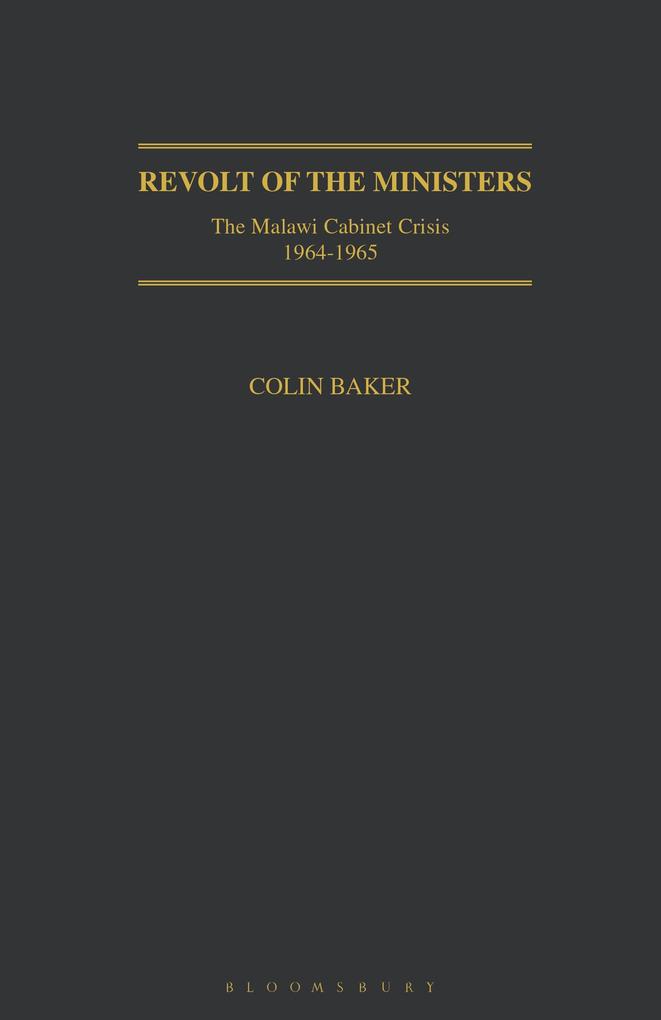 Revolt of the Ministers als eBook Download von Colin Baker - Colin Baker