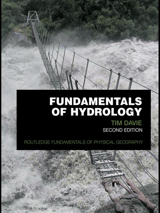 Fundamentals of Hydrology als eBook Download von Tim Davie - Tim Davie