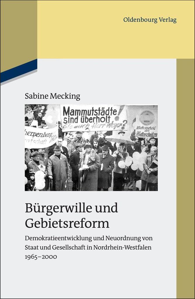 Bürgerwille und Gebietsreform als eBook Download von Sabine Mecking - Sabine Mecking