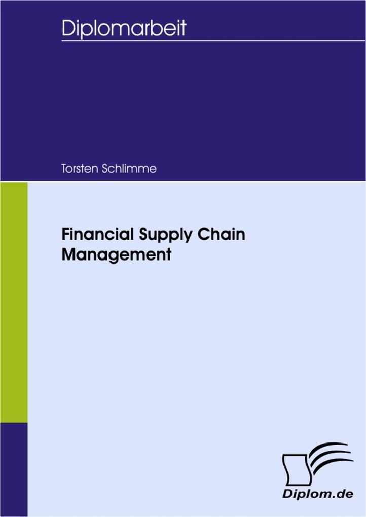 Financial Supply Chain Management als eBook Download von Torsten Schlimme - Torsten Schlimme