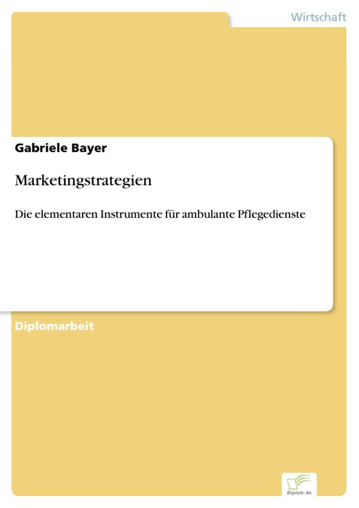 Marketingstrategien als eBook Download von Gabriele Bayer - Gabriele Bayer