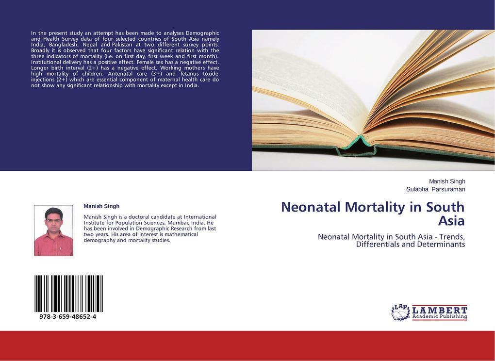Neonatal Mortality in South Asia als Buch von Manish Singh, Sulabha Parsuraman - Manish Singh, Sulabha Parsuraman