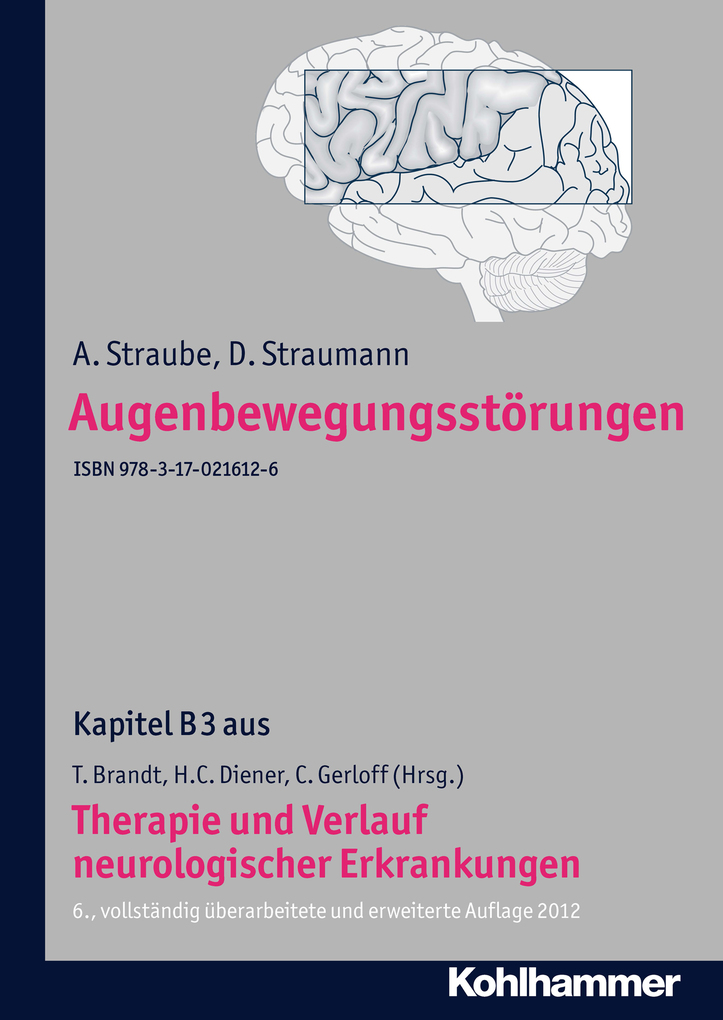 Augenbewegungsstörungen als eBook Download von A. Straube, D. Straumann - A. Straube, D. Straumann