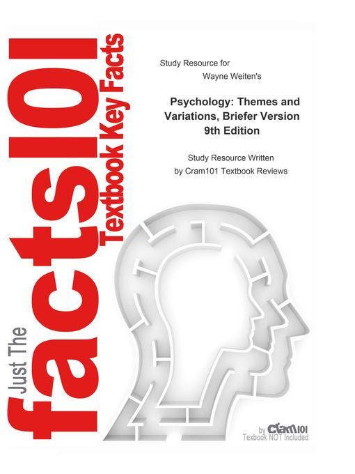 Psychology, Themes and Variations, Briefer Version - CTI Reviews