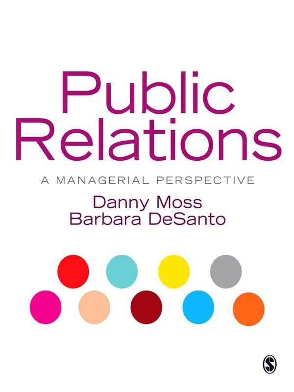 Public Relations als eBook Download von Danny Moss, Barbara DeSanto - Danny Moss, Barbara DeSanto