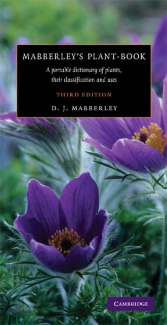 Mabberley´s Plant-book als eBook Download von David J. Mabberley - David J. Mabberley