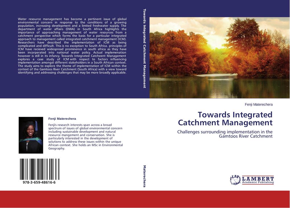 Towards Integrated Catchment Management als Buch von Fenji Materechera - Fenji Materechera