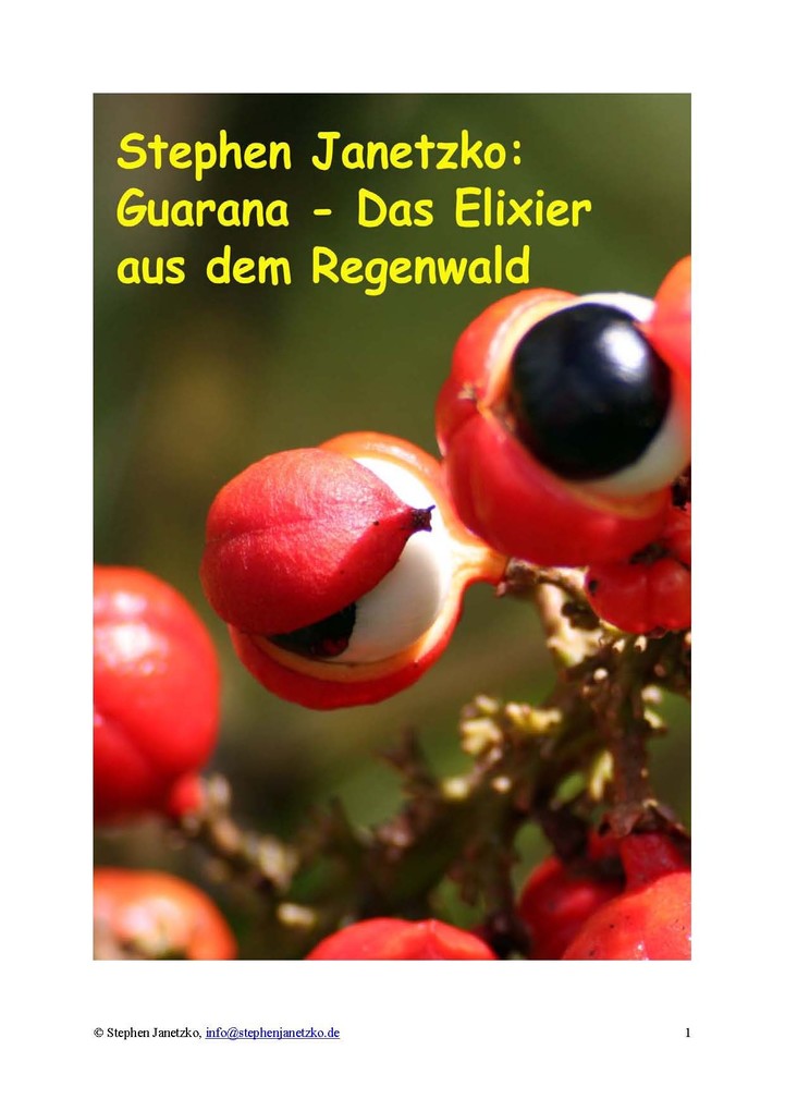 Guarana statt Kaffee als eBook Download von Stephen Janetzko - Stephen Janetzko
